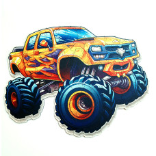 Пазл дерев'яний фігурний Muscle Track 25х25 см FWP-014