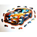 Пазл дерев'яний фігурний Muscle Car Yellow 25х25 см FWP-015
