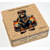 Пазл дерев'яний фігурний Teddy Bear driver 25х25 см FWP-017