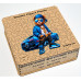 Пазл дерев'яний фігурний Blue Bugati Bear 25х25 см FWP-018