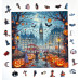 Пазл дерев'яний фігурний Halloween in London 40х40 см HLW-003