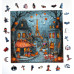 Пазл дерев'яний фігурний Halloween у Парижі 40х40 см HLW-005