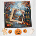Пазл дерев'яний фігурний Halloween у Нью Йорку 40х40 см HLW-006