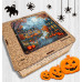 Пазл дерев'яний фігурний Halloween у Нью Йорку 40х40 см HLW-006