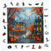 Пазл дерев'яний фігурний Halloween у Нью Йорку 40х40 см HLW-006