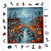 Пазл дерев'яний фігурний Halloween у Венеції 40х40 см HLW-011
