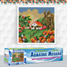 Алмазна вишивка (набір) Літній пейзаж