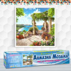 Алмазна вишивка (набір) Альтанка біля моря
