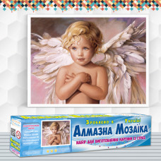 Алмазна вишивка (набір) Блакитноокий ангел