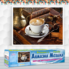 Алмазна вишивка (набір) Час для кави