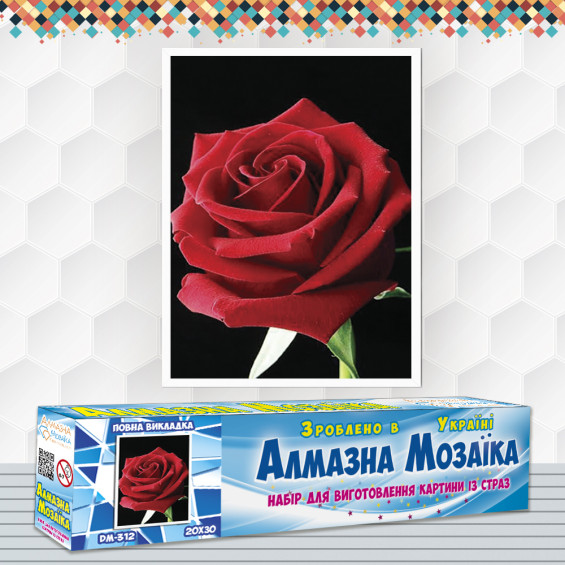 Diamond embroidery (set) rose bud