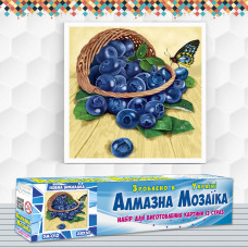 Алмазна вишивка (набір) Корзинка лохини