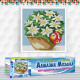 Алмазна вишивка (набір) Кошик зелені Алмазна вишивка (набір) Кошик зелені