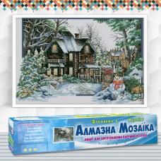 Алмазна вишивка (набір) Пори року: зима