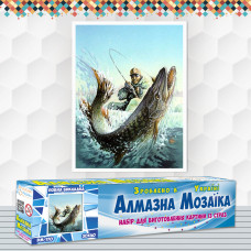 Алмазна вишивка (набір) Велика щука Алмазна вишивка (набір) Велика щука