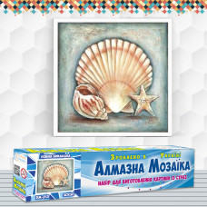 Алмазна вишивка (набір) Морська мушля