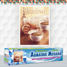 Алмазна вишивка (набір) Bonjour