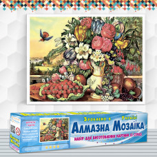 Diamond embroidery (set) Fruits and flowers