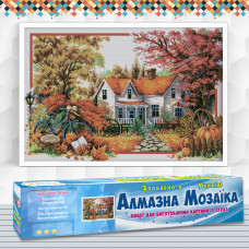 Алмазна вишивка (набір) Пори року: осінь