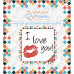 Алмазна вишивка (набір) I love you
