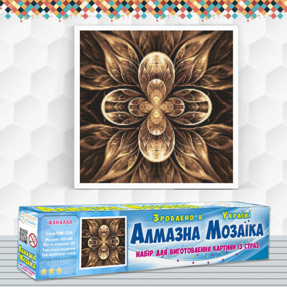Diamond embroidery (set) Mandala - flower of life