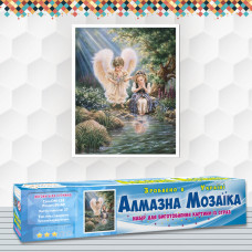 Алмазна вишивка (набір) Ангели біля струмка