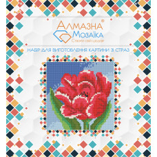 Алмазна вишивка (набір) Маленький тюльпан
