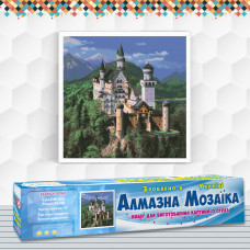Алмазна вишивка (набір) Замок в горах