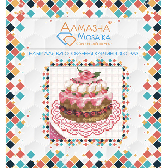 Diamond embroidery (set) Cake