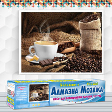 Алмазна вишивка (набір) Ароматна кава