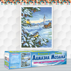 Алмазна вишивка (набір) Ранок у селі Алмазна вишивка (набір) Ранок у селі