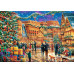 Diamond embroidery (set) New Year's town Diamond embroidery (set) New Year's town
