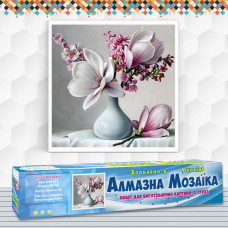 Алмазна вишивка (набір) Букет магнолій