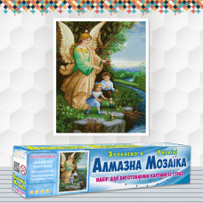 Алмазна вишивка (набір) Янгол Охоронець Алмазна вишивка (набір) Янгол Охоронець