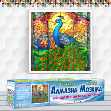 Алмазна вишивка (набір) РАЙСЬКИЙ ПАВИЧ