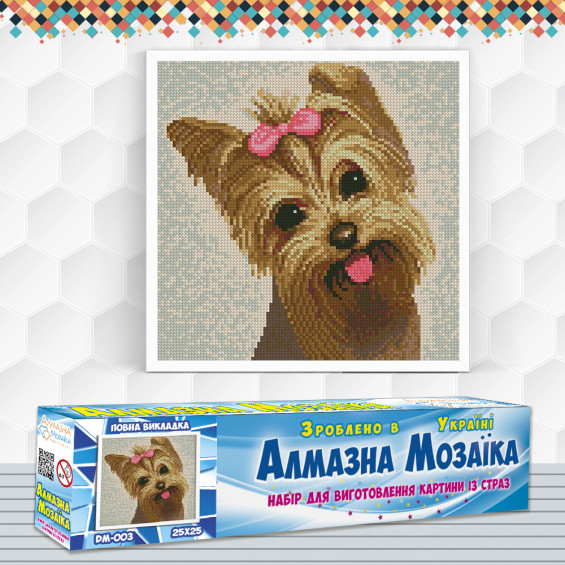 Алмазна вишивка (набір) Йорк