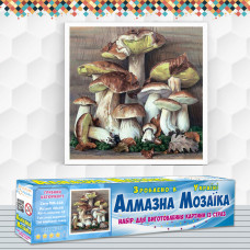 Алмазна вишивка (набір) Грибний натюрморт